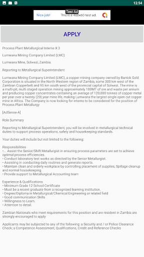 Zambia Jobs Screen 2