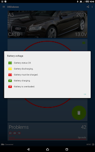 OBDeleven VAG car diagnostics Screenshot