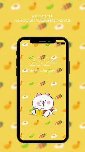 Screenshot of Cute Kawaii Wallpaper HD