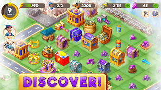 Game screenshot Mergington Town: Merge & Build apk download