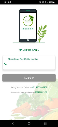 Android application FarmHive Farmer App screenshort