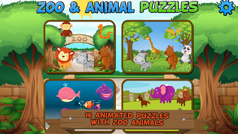 Zoo and Animal Puzzlesのおすすめ画像1