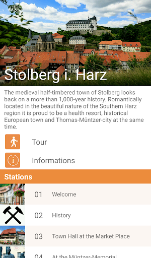 Android application Audioguide Stolberg - en screenshort