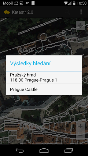 Katastr nemovitostí Screen 2