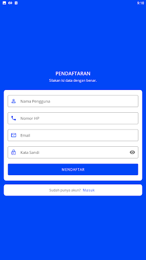 Android application TAMA PULSA screenshort