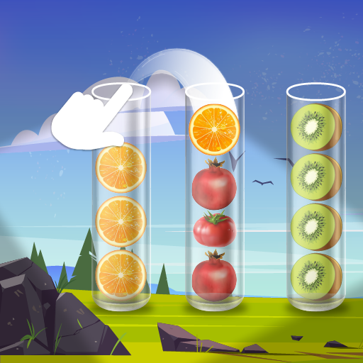 Fruits Sort Puzzle Color Game logo