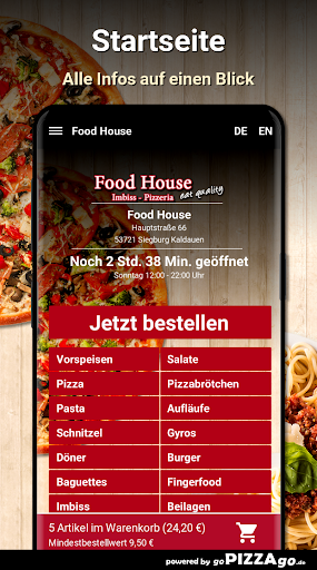 Food House Siegburg Kaldauen Screen 2