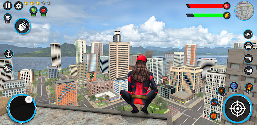 Android application Game Miami Rope Super Hero screenshort
