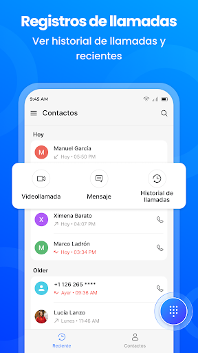 Contactos screenshot 3