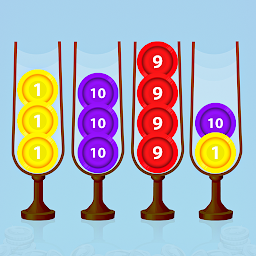 Coin Puzzle:Sort'n Merge Coins