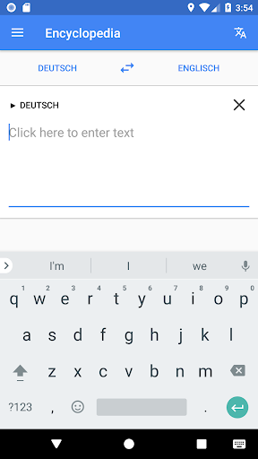 Android application Encyclopedia screenshort
