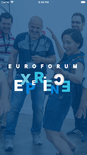 Android application Euroforum - Experience screenshort