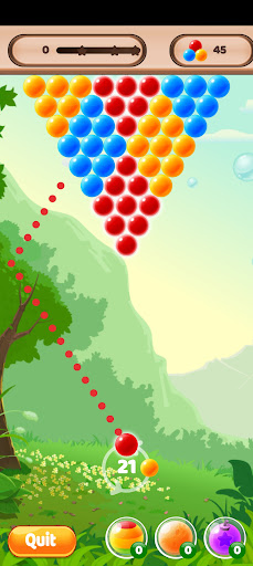 Android application Bubble Shoot Loot screenshort