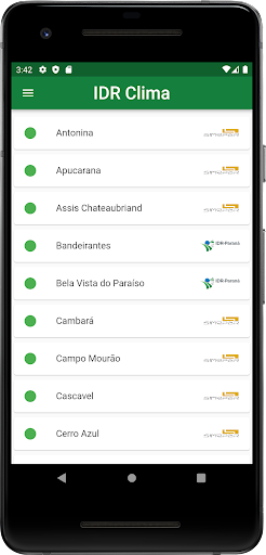 IDR Clima Screen 2