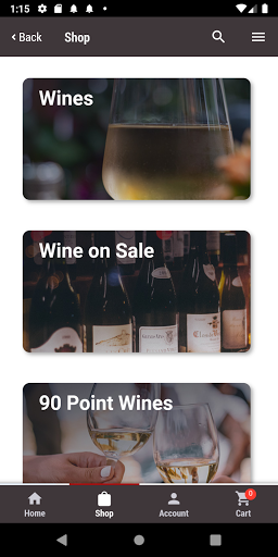 Peppino’s Liquors & Wines Screen 2
