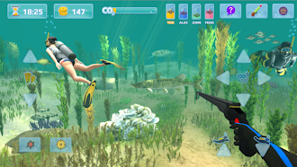 Game screenshot ハンティング槍。ダイビング。 mod apk