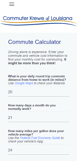 Commuter Krewe Screen 2