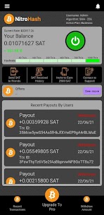 NitroHash Cloud Mining Paid Apk for Android 5