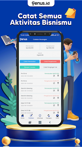 Android application Genus.id screenshort