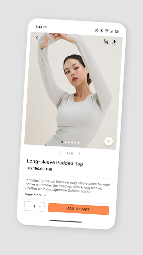 Peaches Active Screen 3