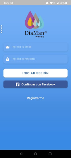 Android application DiaManBGM screenshort