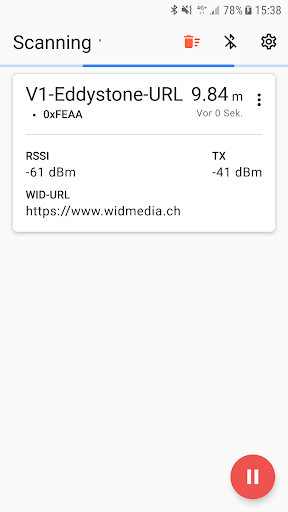SwimMeter Screen 2