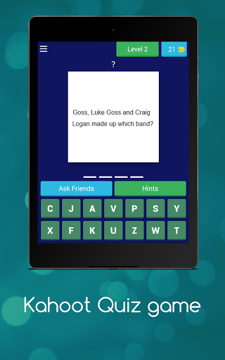 kahoot quiz game pin