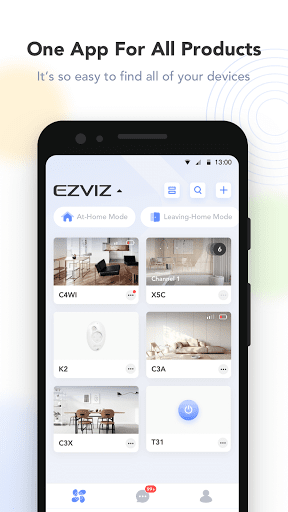 Android application EZVIZ TV screenshort