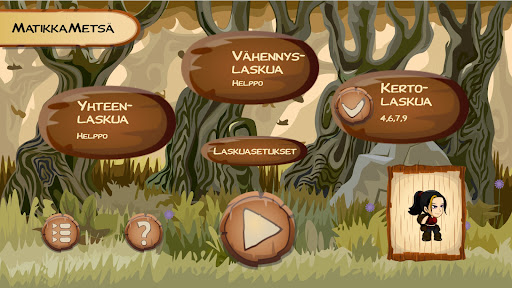 Android application Matikkametsä screenshort