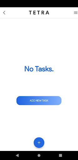 Android application TETRA: Organize tasks ToDo screenshort