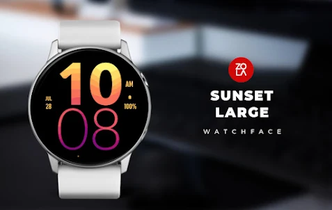 Sunset Large Watch Face