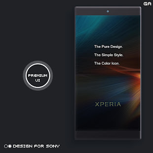 Edition XPERIA Theme | ud83cudfa8Design For SONY  Screenshots 1