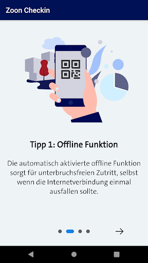 Zoon Check-in Screen 2
