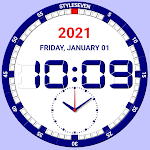 Cover Image of ดาวน์โหลด นาฬิกาอะนาล็อกและดิจิตอล-7 2.23 APK
