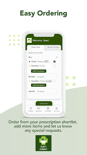 Android application Blake's Pharmacy screenshort