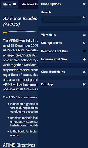 AFEM Senior Leader Guide Screen 3