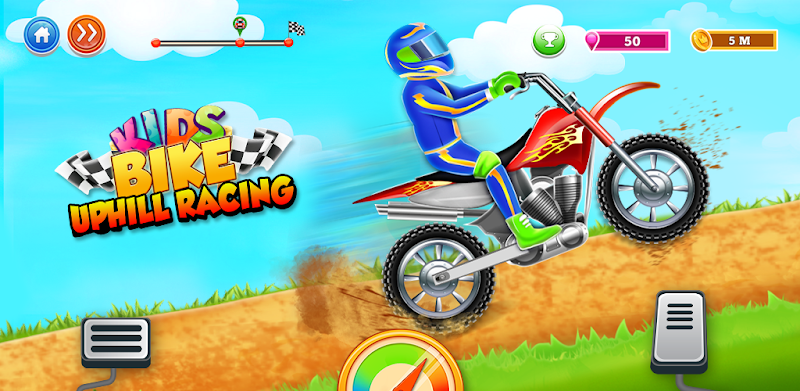 Kids Bike Hill Racing: miễn phí xe máy Games