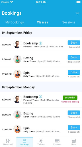PT Fit Works Screen 3