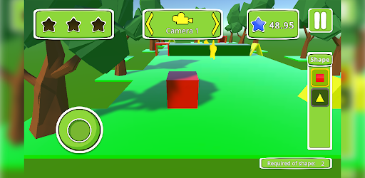 Android application Move the Shape screenshort