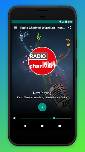 Android application Radio Charivari Würzburg App screenshort