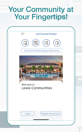 Screenshot of Lewis Communities