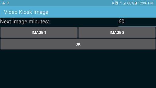 Android application Video Kiosk Image Widget screenshort