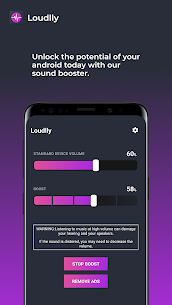 Loudly – Louder Volume Amplifier & Speaker Booster MOD APK [PRO UNLOCKED] 1