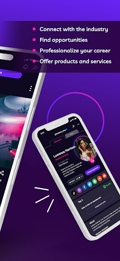 BizBat: Music Industry Network Screen 2