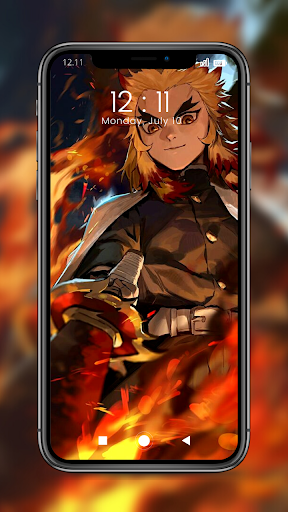 Rengoku Wallpaper Background