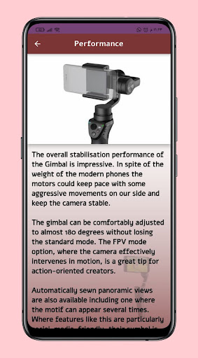 DJI Osmo Mobile 6 Guide Screen 3