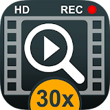 Zoom Camera 30X Photo and Video icon
