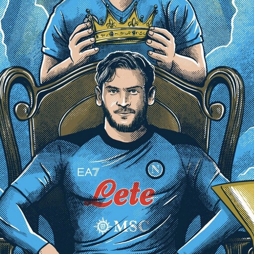 Napoli Magic Wallpaper 2023 4K logo