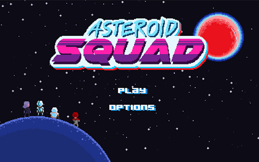 Android application Asteroid Squad screenshort