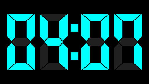 Screenshot of Digital Table Clock 2